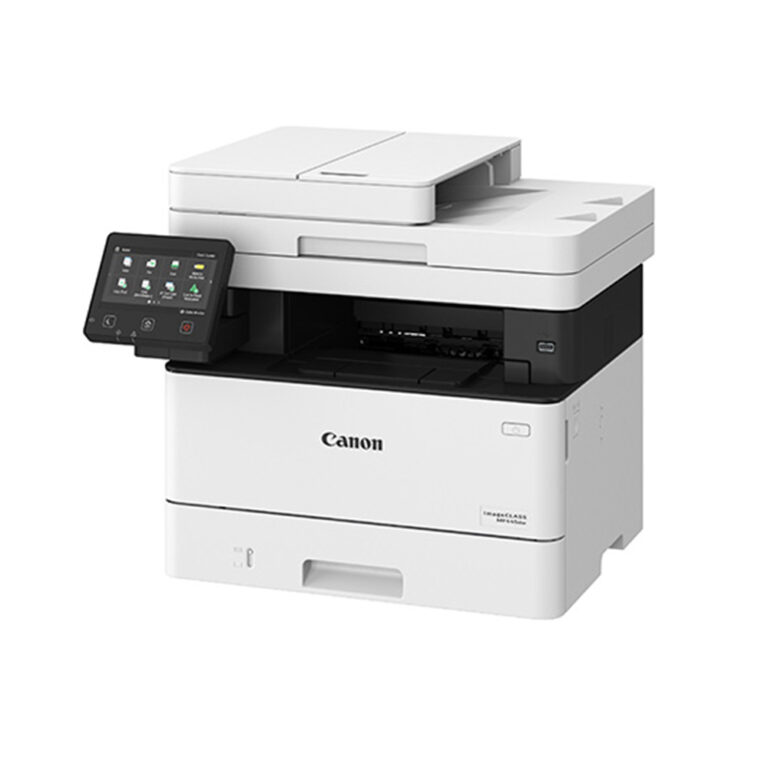 Máy in laser đen trắng đa năng Canon MF445DW (In đảo mặt | Copy | Scan | ADF | Fax | A4 | A5 | USB | LAN | WIFI)