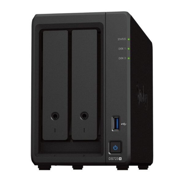 Thiết bị lưu trữ mạng NAS Synology DS723+ (chỉ tương thích ổ Synology)