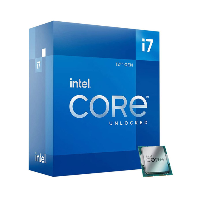 CPU Intel Core i7 12700 (Intel LGA1700 - 12 Core - 20 Thread - Base 3.6Ghz - Turbo 4.9Ghz - Cache 25MB)