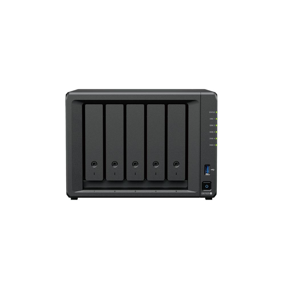 Thiết bị lưu trữ NAS Synology DS1525+ ( chỉ tương thích ổ Synology )